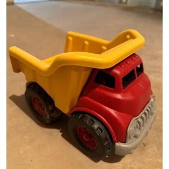 New Dump Truck in Yellow and Red - BPA Free, Phthalates Free Toys for Gross/Fine - Picture 3 of 3